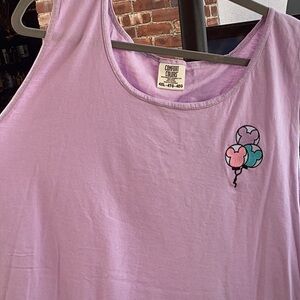 Comfort colors Disney themed tank top
